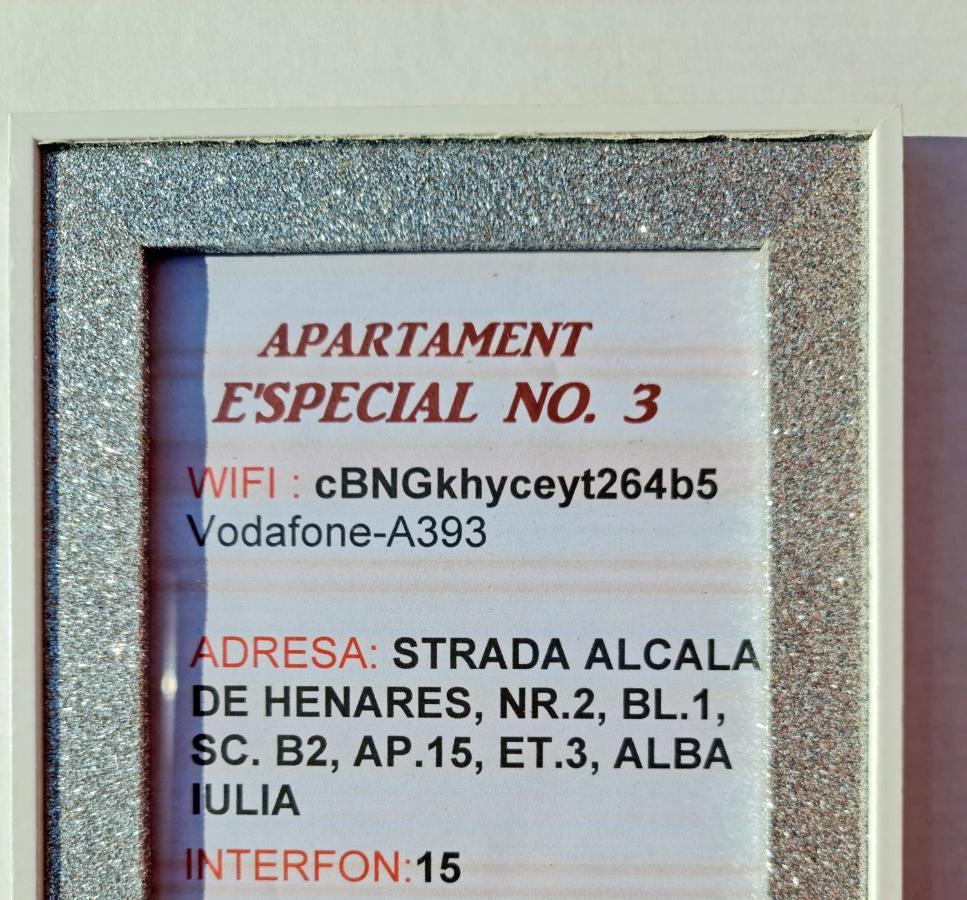 Apartament E'Special No3 Алба Юлия Екстериор снимка